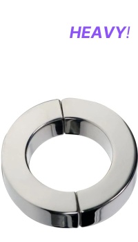 MAGNETIC HINGED COCK RING POLISHED - 50 MM