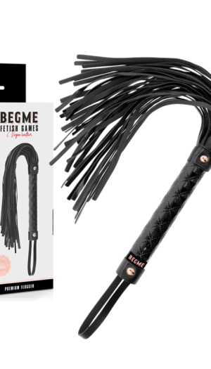 BEGME BLACK EDITION VEGAN LEATHER FLOGGER