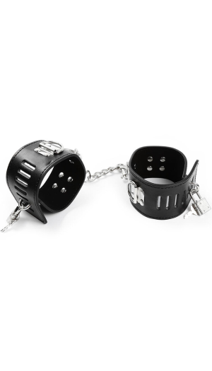 OHMAMA FETISH HASP-STYLE LOCK ANKLE RESTRAINTS