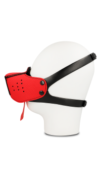 OHMAMA FETISH DOG MUZZLE - RED