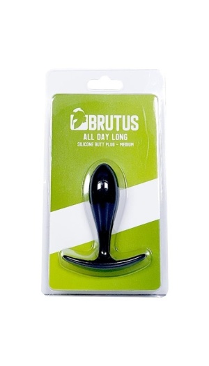 BRUTUS ALL DAY LONG - SILICONE BUTT PLUG M