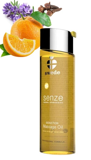 SWEDE - HERBAL APHRODISIAC MASSAGE OIL SEDUCTION 150 ML