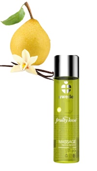 SWEDE WARMING MASSAGE LOTION Vanilla Gold Pear 60ml