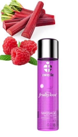 SWEDE WARMING MASSAGE LOTION Raspberry Rhubarb 60ml