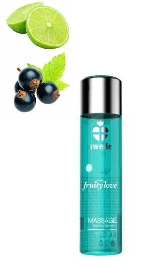 SWEDE WARMING MASSAGE LOTION Black Currant Lime 60ml