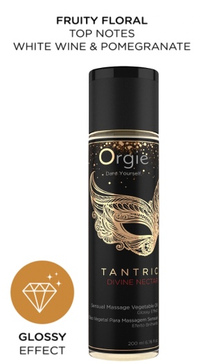 ORGIE TANTRIC MASSAGE OIL Divine Nectar 200ml