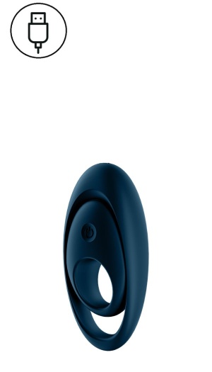 SATISFYER GLORIOUS DUO VIBRATING COCKRING