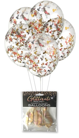 GLITTERATI PENIS CONFETTI BALLOONS
