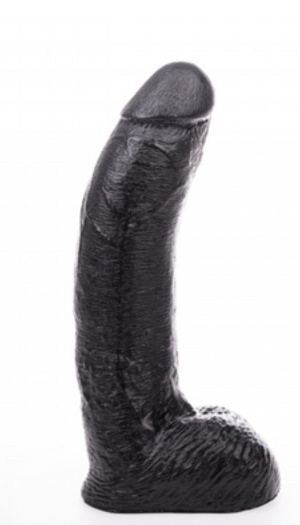 HUNG SYSTEM REALISTIC GEORGE BLACK 22CM