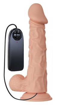 BAILE BURAQ LIFELIKE SKIN VIBR DILDO 9,4inch