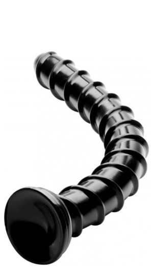 OUCH! SWIRLED ANAL SNAKE 40 CM