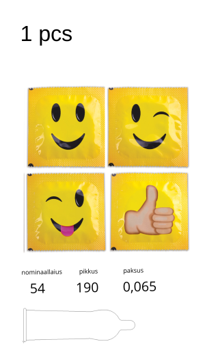 PASANTE CONDOM SMILEY 1TK
