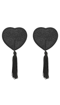 COQUETTE NIPPLE COVERS BLACK