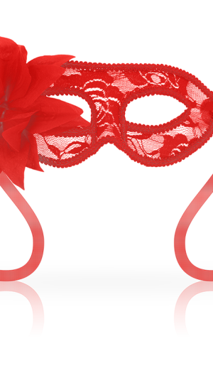 OHMAMA™ RED LACE MASK