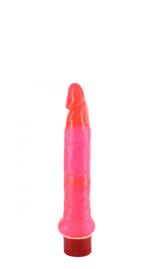 JELLY ANAL SLIM JIM VIBRATOR PINK