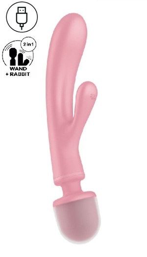 SATISFYER TRIPLE LOVER PINK