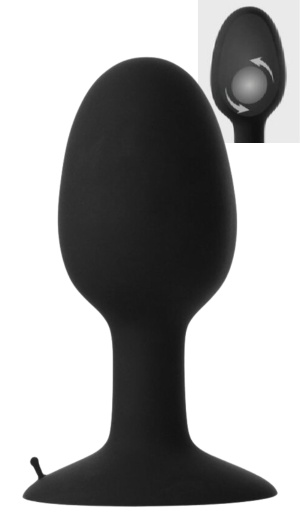 WEIGHTED BUTT PLUG - LARGE 14 CM