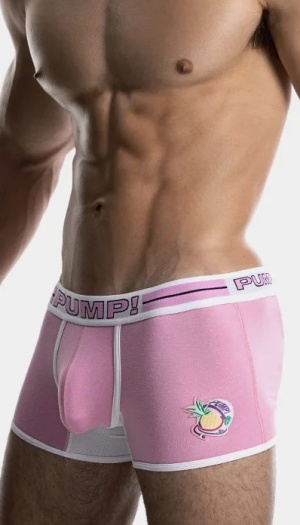 PUMP PINK SPACE CANDY BOXER