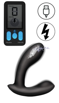 E-STIM VIBRATING BUTT PLUG