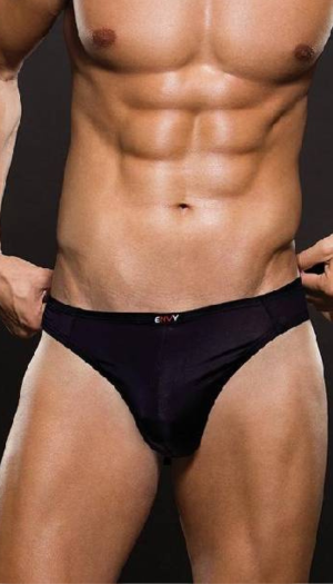 ENVY MICROFIBER THONG BLACK