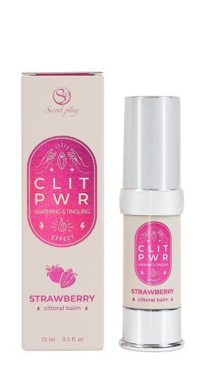 CLIT PWR - TINGLING CLITORAL BALM STRAWBERRY 15ml