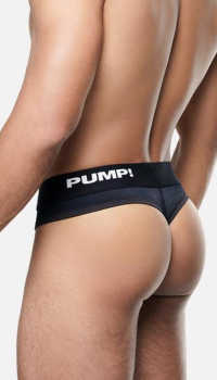 PUMP CLASSIC THONG BLACK