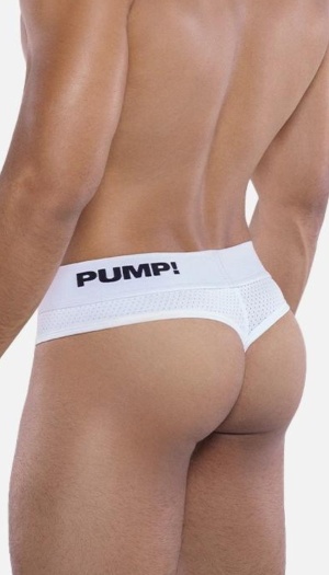 PUMP CLASSIC THONG WHITE