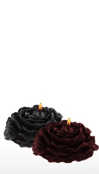ROSE JAPANESE DRIP CANDLES 2tk
