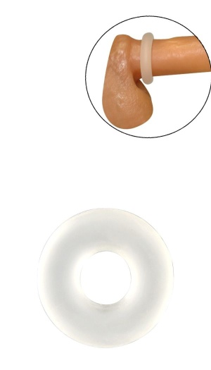 STRETCHY COCKRING CLEAR