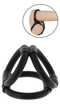 TRI RING COCK CAGE