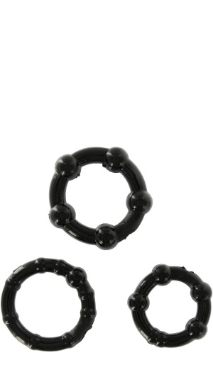 STAY HARD - THREE RINGS - BLACK