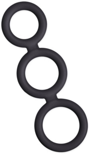 TRIAD COCK RING BLACK