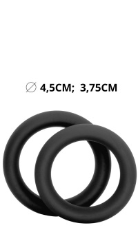 COLT SILICONE SUPER RINGS BLACK