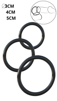 FCR - SILICONE 3-RING STAMINA SET