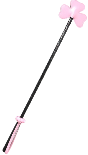 RIDING CROP CLOVER PINK