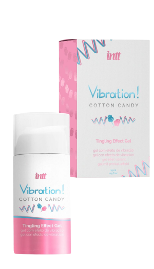 INTT - COTTON CANDY LIQUID VIBRATOR GEL 15 ML