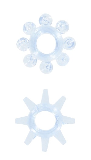 POWER STRETCHY RINGS BLUE 2PCS
