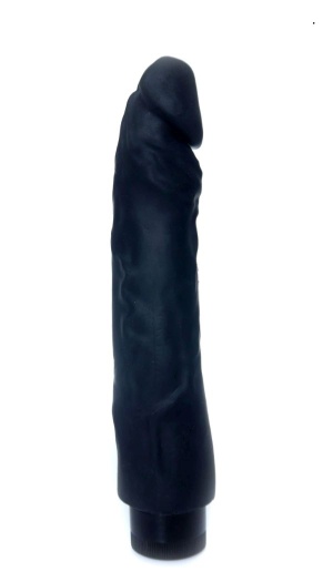 B-SERIES REAL SKIN MULTISPEED VIBRATOR BLACK