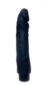 B-SERIES REAL SKIN MULTISPEED VIBRATOR BLACK