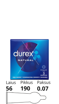DUREX CLASSIC NATURAL 3pcs