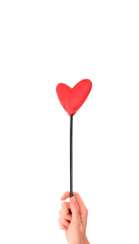KINK HEART-SHAPED RED CROP