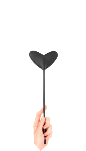 KINK BLACK HEART-SHAPED CROP