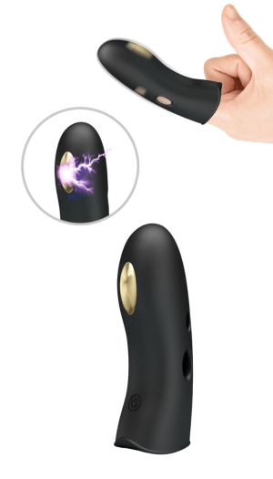 E-STIM VIBRATING FINGER SLEEVE MARICO