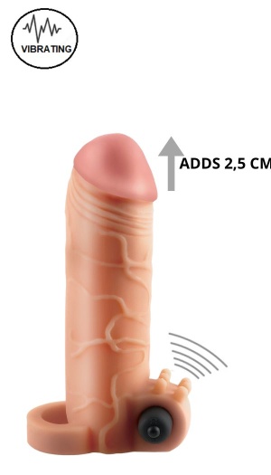 FX VIBRATING REAL FEEL 1" EXT