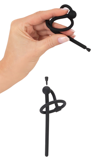 PISS PLUG WITH REMOVABLE STOPPER