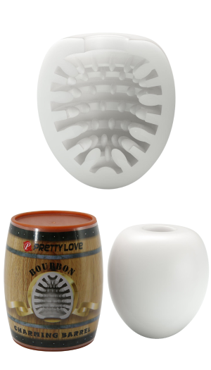BOURBON CHARMING BARREL MASTURBATOR - PRETTY LOVE