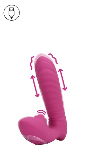 LOVELINE THRUSTING & TAPPING VIBRATOR