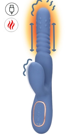 LOVELINE WARMING, ROTATING BEADS AND THRUSTING VIBRATOR