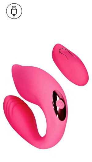 COUPLE TOY WITH REMOTE CONTROL - WILD STRAWBERRY