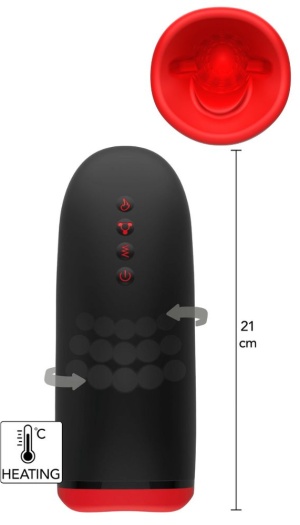 FUSION X BEADED TONGUE MASTURBATOR